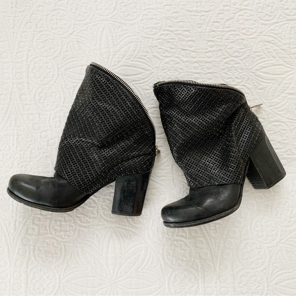 A.S. 98‎ Airstep Leather Ankle Boots Booties, Size 37